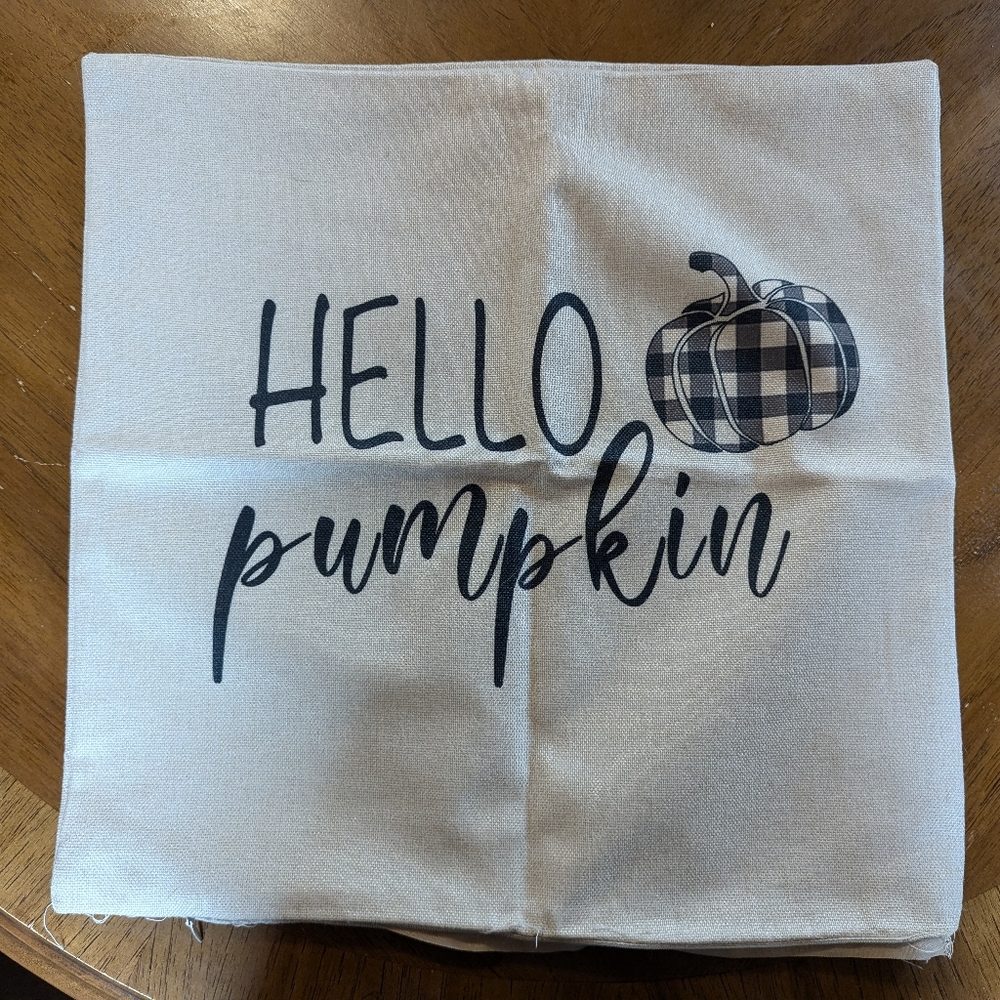 SET OF THREE Autumn pillow covers